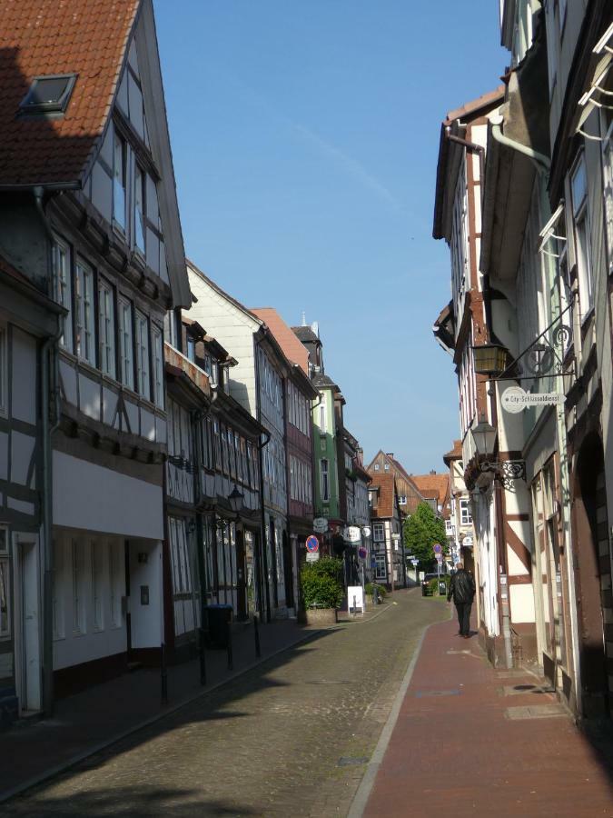 Ferienwohnung Janus Altstadt-Hameln Haus 2 Inklusive Parkplatz - Mit Und Ohne Terrasse Oder Loggia Гамельн Екстер'єр фото