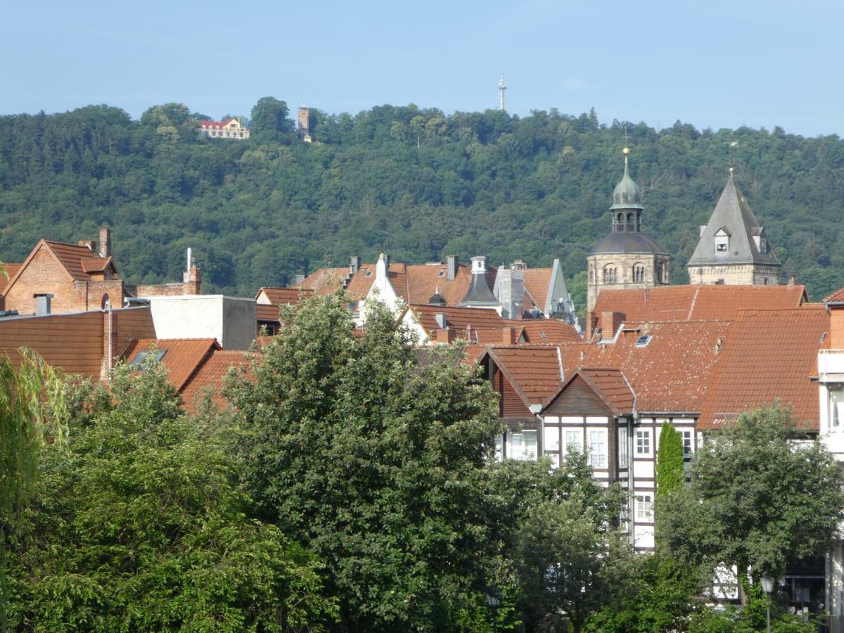 Ferienwohnung Janus Altstadt-Hameln Haus 2 Inklusive Parkplatz - Mit Und Ohne Terrasse Oder Loggia Гамельн Екстер'єр фото